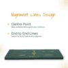 16 MM Yoga Cushion Pad - Green | High Density Eco TPE Foam | 24x12 inch | Extra Comfort for Yoga & Pilates