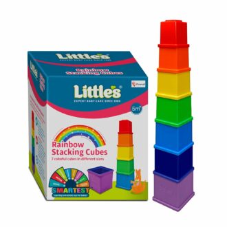 Rainbow Stacking Cubes - Activity Toy for Babies & Toddlers
