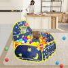 Hexagonal Ball Pool for Kids with 20 Balls - Indoor/Outdoor Fun