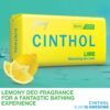 Lime Fresh Bath Soap Pack of 5 - 99.9% Germ Protection