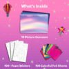 Foil Fun Craft Kit - Unicorns & Princesses for Kids 4-9