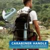 Large 50'' Windproof Travel Umbrella with Reflective Strap
