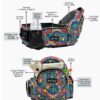 Ergonomic Baby Carrier with Hip Seat & In-Built Diaper Bag