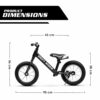 Toddler Balance Cycle - No Pedal Learning Bike for Ages 3-5