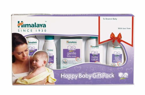 Himalaya Baby Gift Pack - Gentle Shampoo, Cream, Soap & Rash Cream