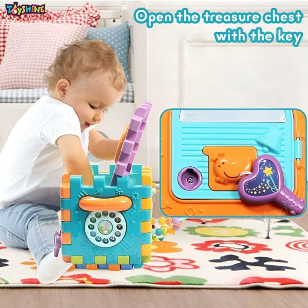 6 in 1 Educational Activity Cube for Babies 6-18 Months - Image 6