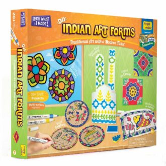Explore 5 Indian Art Forms with DIY Craft Kit for Kids 8-12