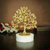 100% Pure Brass Kalpavriksha Tree - 6 Inch Home Decor