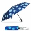 Compact Auto Open Close Umbrella - UV Coated, Waterproof