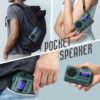Portable 5W FM Radio with Bluetooth, USB, TF Card, LCD Display