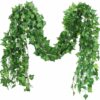 Artificial Ivy Garland with 80 Leaves - 6 Pcs Greenery Decor