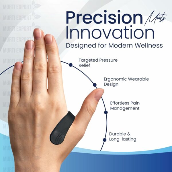 Portable Acupressure Clip for Headache Relief - 4 Piece Set - Image 2