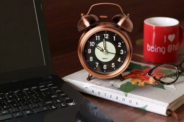 Vintage Twin Bell Alarm Clock - Super Loud & Luminous - Image 4