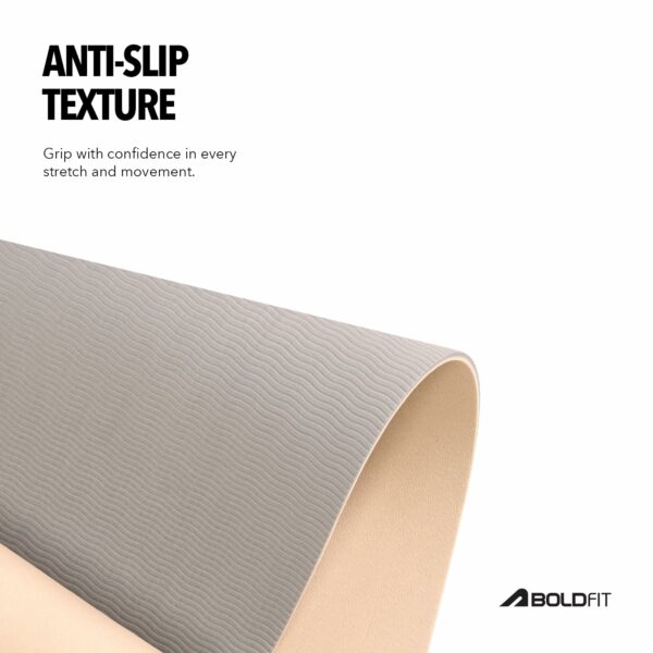 Comfortable 6mm Yoga Mat for Men & Women - Anti-Slip, Durable - Image 4