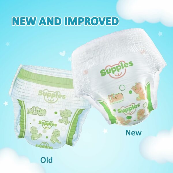 Supples Premium Baby Diaper Pants, Large, 62 Count, 12 Hrs Absorption - Image 5