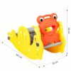 2 in 1 Foldable Slide and Rocker for Kids - Multi-Purpose Toy