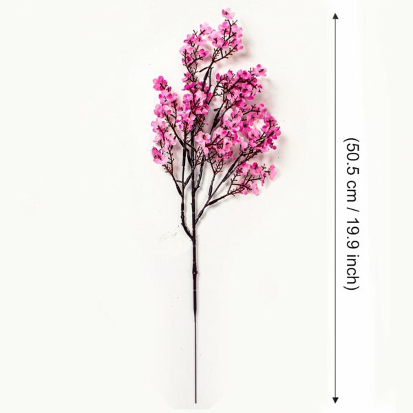 Pack of 5 Artificial Baby Breath Gypsophila Flowers for Home Decor - Image 4