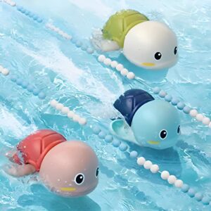 Floating Turtle Bath Toy for Toddlers 1-5 Years - Fun Water Play