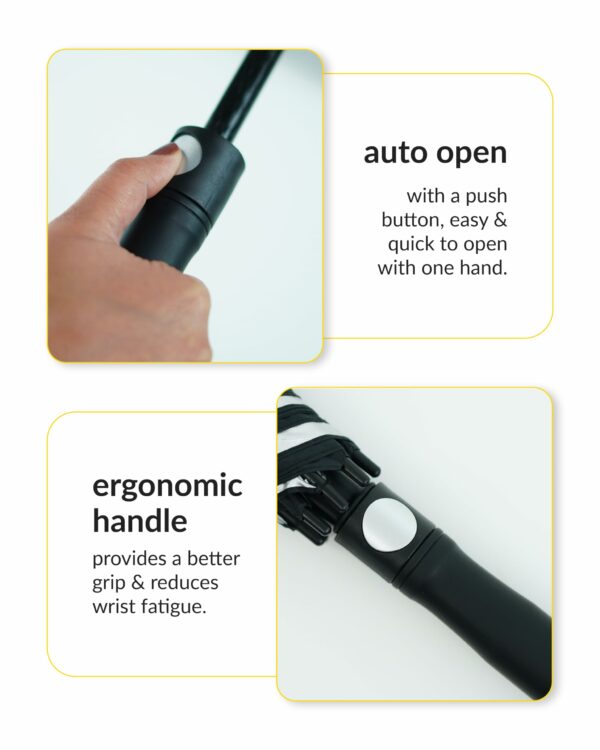54-Inch Auto Open Umbrella for 2-4 People with UV Protection - Image 6