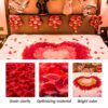 500 Pcs Artificial Silk Rose Petals for Weddings & Parties