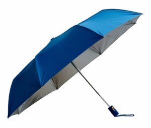 3 Fold 40 Inch Automatic Open Umbrella with UV Coating