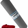 4MM Thick Lightweight Anti-Slip Yoga Mat with Strap - Grey