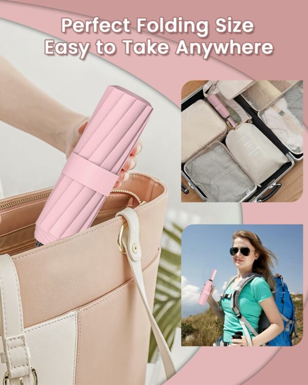3 Fold Automatic Umbrella - UV Protection, Wind Resistant - Image 4