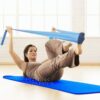 Eco-Friendly 4mm Anti-Slip Yoga Mat with Carrying Strap - Blue