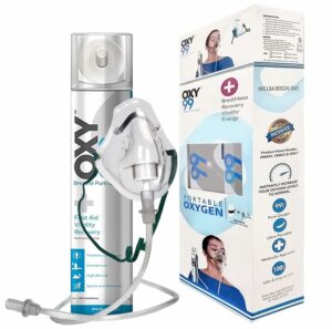 Portable Oxygen Cylinder with Mask - OXY99 Oxygen Can