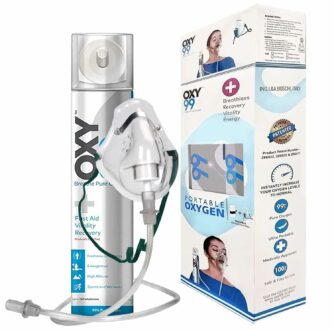 Portable Oxygen Cylinder with Mask - OXY99 Oxygen Can