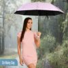 Compact 3-Fold Manual Open Umbrella - UV & Rain Protection