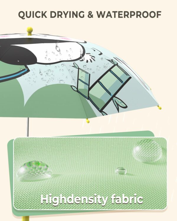 Kids 3D Cartoon Umbrella - Waterproof & Lightweight Design - Image 6