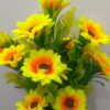 Artificial Sunflower Plant Pot - 45cm Yellow Home Decor