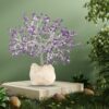 Handcrafted Amethyst Crystal Tree - 500 Beads for Home Decor