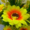 Artificial Sunflower Plant Pot - 45cm Yellow Home Decor