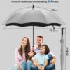 60 Inch Windproof Golf Umbrella for 2-3 People - Waterproof & UV Protection
