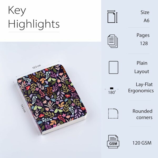 A6 Pocket Sketchbook - 120 GSM Textured Surface for Art - Image 2