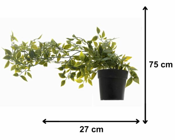 Artificial Plant with Pot - Maintenance Free Indoor Decoration - Image 2