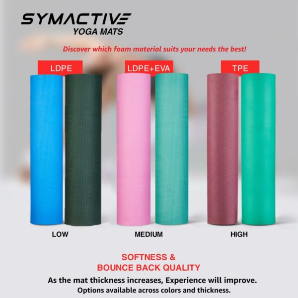 Lightweight Anti-Skid Yoga Mat with Carry Bag - 4Mm Thick - Image 6