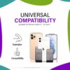 Multi-Functional Mobile Phone Charging Stand - White