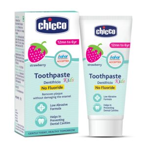 Fluoride-Free Kids Toothpaste with Xylitol, 50g - Strawberry