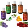 Pack of 5 Essential Oils - Lavender, Lemongrass, Jasmine, Orange, Rose