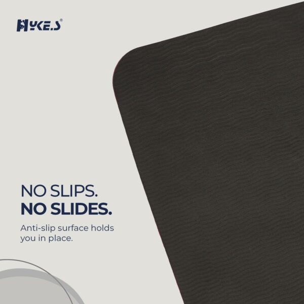 Eco-Friendly TPE Yoga Mat - 6mm Non-Slip Exercise Mat - Image 3