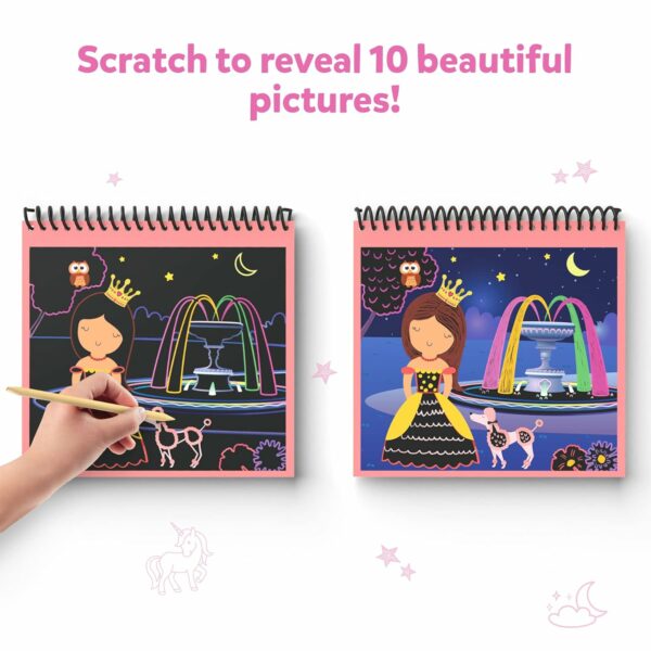 Magical Scratch Art Book for Kids - Unicorns & Princesses - Image 4