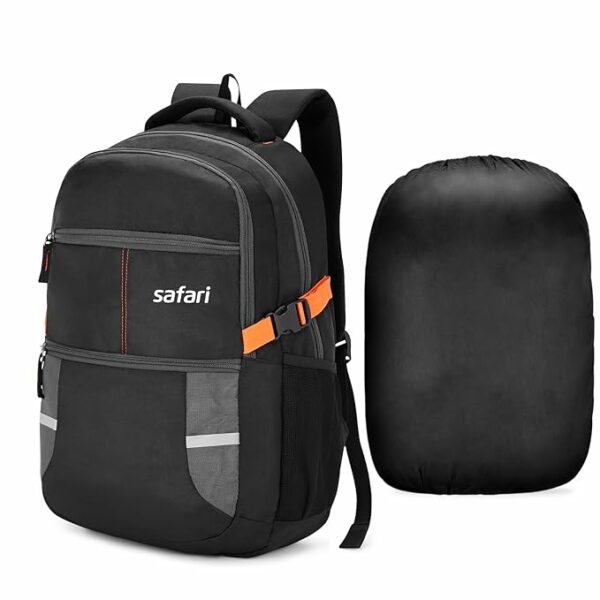 Omega Pro 35L Laptop Backpack with Raincover - 3 Compartments, Organizer, and Bottle Holder - Image 3