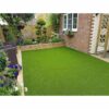 High Density Artificial Grass Carpet Mat - 6.5 x 5 ft, Natural Green