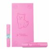 Kids Cat Design Yoga Mat with Carrying Strap - 2x4 ft Pink