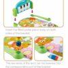 Multi-Function Baby Gym & Fitness Rack with Piano - Safe for 6-36 Months