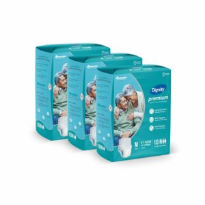 Premium Pull Up Adult Diapers - 30 Count, Medium Size