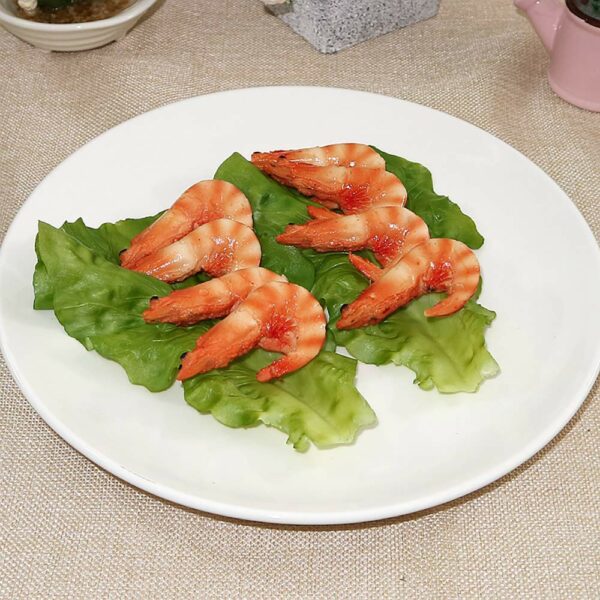 6pcs Artificial Green Lettuce Leaves - PVC Simulation Food - Image 4